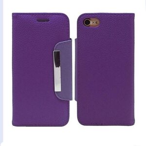 For iPhone 7 iPhone 8 Case Leather Flip Wallet Cover FWC48