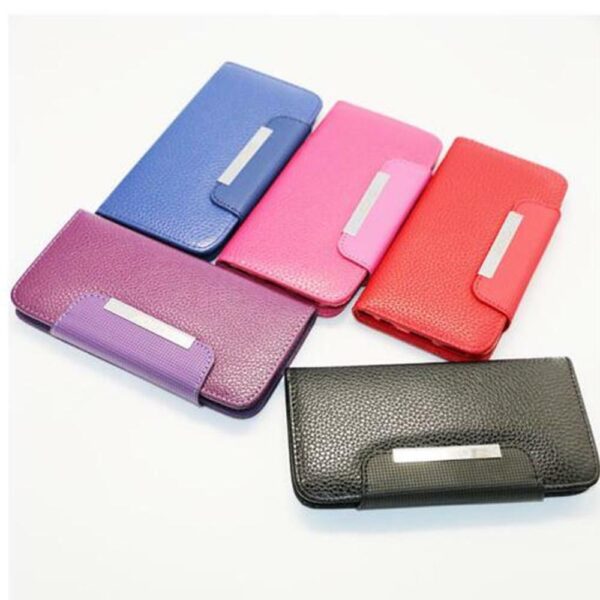 For iPhone 7 Plus 8 Plus Case Leather Flip Wallet Cover FWC48 - Image 3