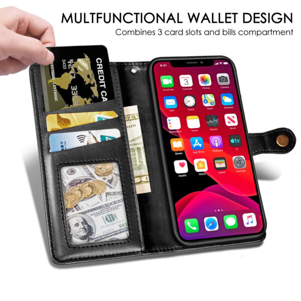 For LG Stylo 6 Case Leather Flip Wallet Cover FWC94 - Image 2