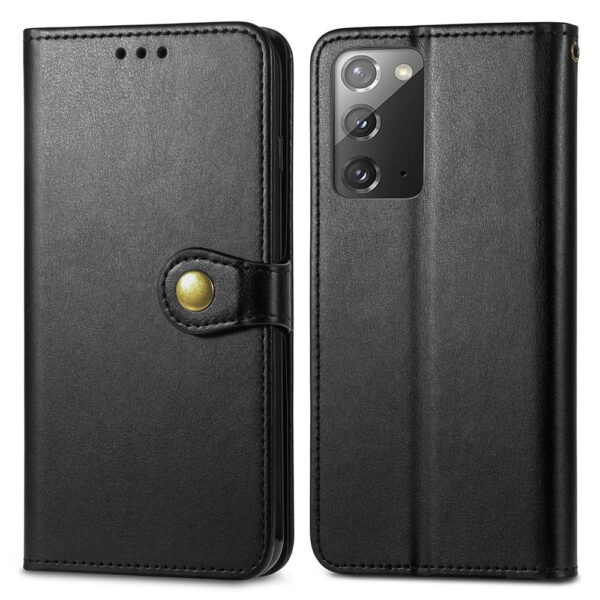 For Galaxy Note 20 Case Leather Flip Wallet Cover FWC94