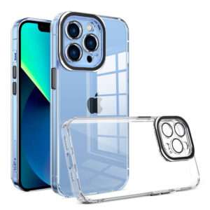 For iPhone 16 Pro Max Case with Camera Protective Clear Hard Cover HDL124