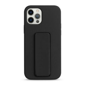 For iPhone 15 Pro Max Case with Magnetic Fold Stand PU Hard Cover HDL127