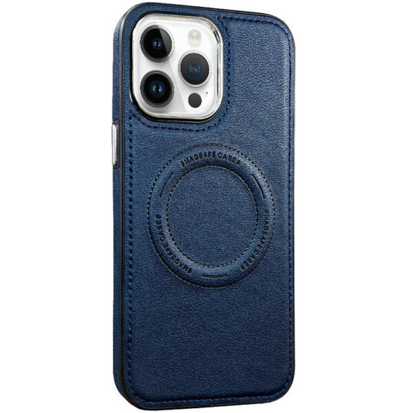 For iPhone 14 Pro Max Case with Magsafe Charging Leather Hard Cover HDL139