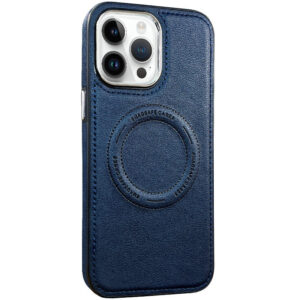 For iPhone 15 Pro Max Case with Magsafe Charging Leather Hard Cover HDL139