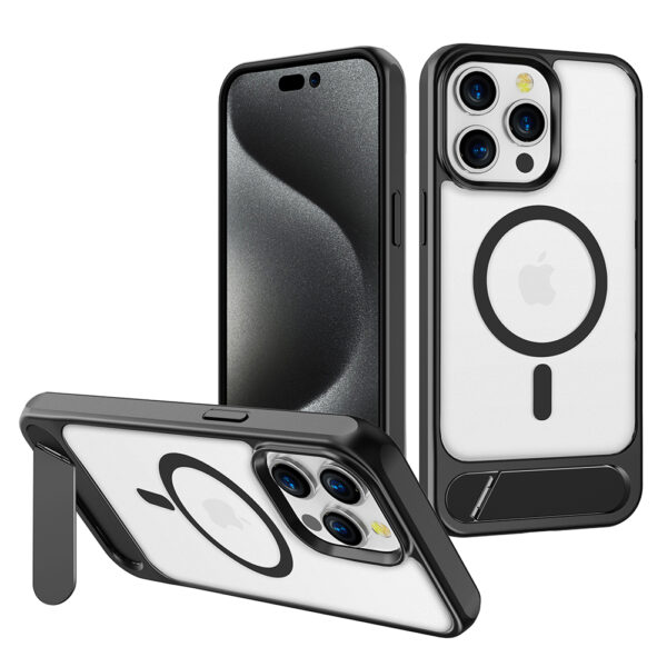 For iPhone 16 Pro Case with Magsafe Charging and Kickstand Hard Cover HDL143
