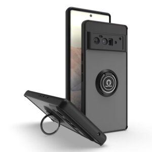 For Google Pixel 6 Pro Case with Magnetic Ring Hard Cover HDL99