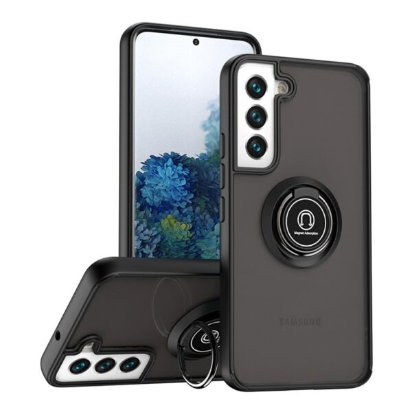 For Galaxy S22 Case with Magnetic Ring Hard Cover HDL99