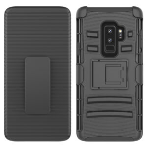 For Galaxy S9 Plus Case with Combo Clip Holster Cover HPC43