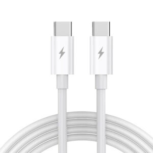 10ft / 3m USB-C to USB-C Fast Charger Cable Type C Quick Data Sync Cord