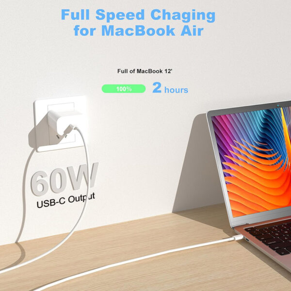 10ft / 3m USB-C to USB-C Fast Charger Cable Type C Quick Data Sync Cord - Image 5