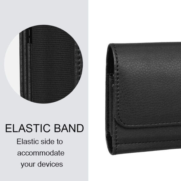For Universal 4.7 inch Phone Case Leather Pouch Horizontal Holster Cover with Clip PCH91 - Image 7