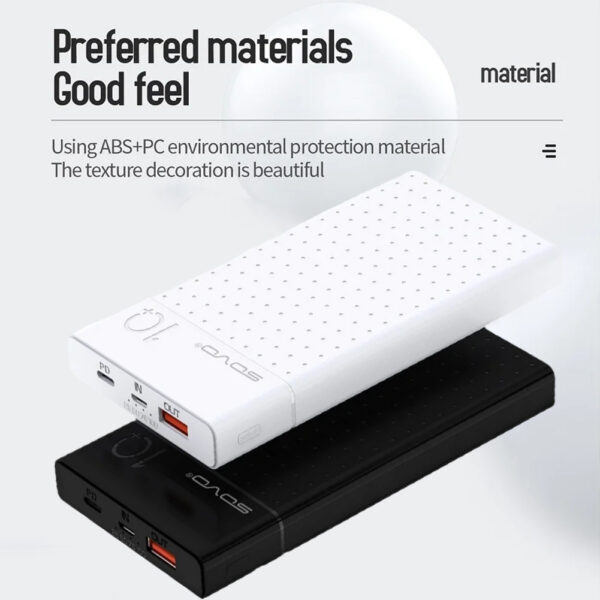 10000mAh Power Bank Portable Charger SOVO X03 - Image 7
