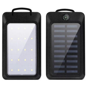 20000mAh Power Bank Solar Charging Portable Charger with LED Flashlight SOVO