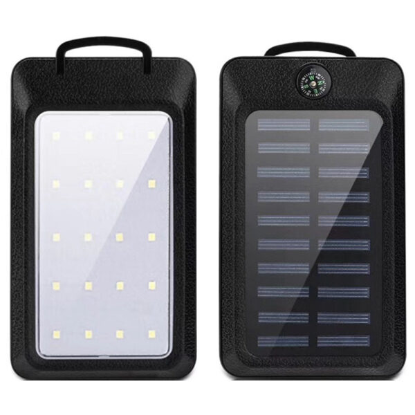 20000mAh Power Bank Solar Charging Portable Charger with LED Flashlight SOVO