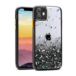 For iPhone 12 Mini Case with Bling Rhinestones Soft Cover SFL103