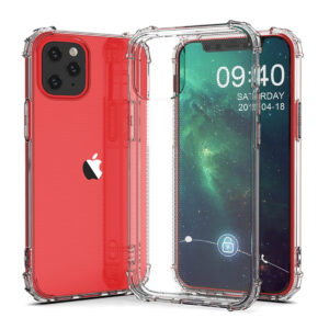 For iPhone 12 Mini Case with Air Cushion Clear Transparent Soft Cover SFL74