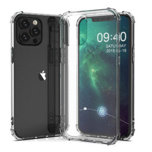 For iPhone 13 Pro Case with Air Cushion Clear Transparent Soft Cover SFL74