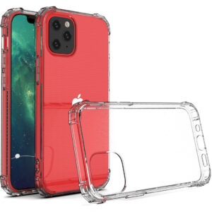 For iPhone 15 Pro Max Case with Air Cushion Clear Transparent Soft Cover SFL74