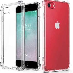 For iPhone SE2 7 8 Case with Air Cushion Clear Soft Cover SFL74
