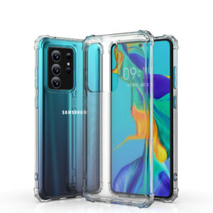 For Galaxy S24 Ultra Case with Air Cushion Clear Transparent Soft Cover SFL74
