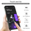 For iPhone 13 Pro (6.1 inch) Clear 10D Full Coverage Tempered Glass Screen Protector Black Frame - Image 8