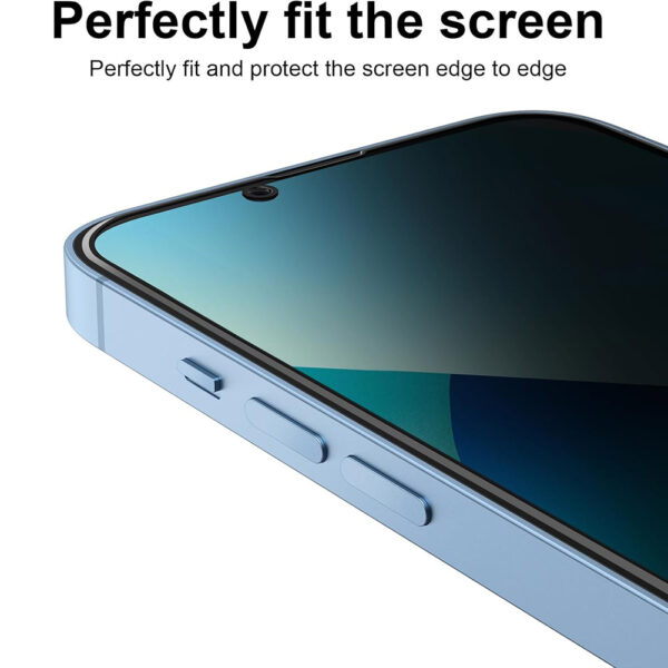 For iPhone 13 Pro Max (6.7 inch) Anti-Spy Privacy Full Coverage Tempered Glass Screen Protector - Image 9