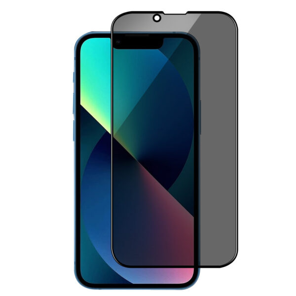 For iPhone 13 Pro (6.1 inch) Anti-Spy Privacy Full Coverage Tempered Glass Screen Protector