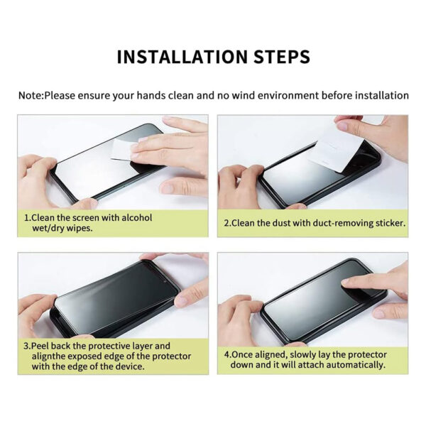 For iPhone 15 Pro Max (6.7 inch) Anti-Spy Privacy Full Coverage Tempered Glass Screen Protector - Image 9