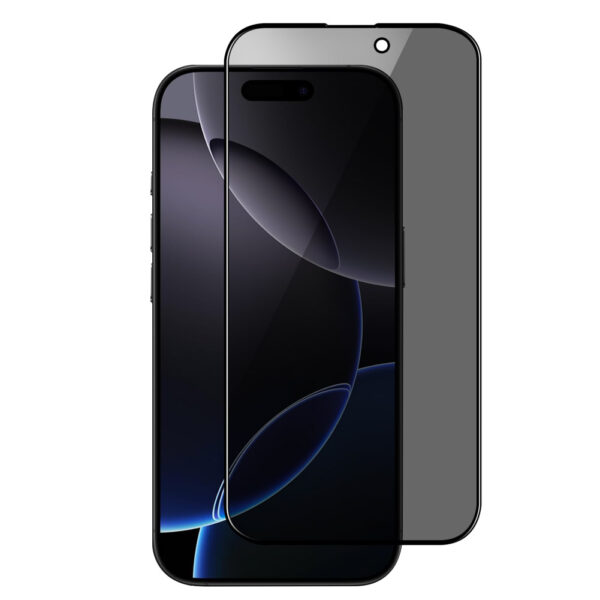 For iPhone 16 Pro Max (6.9 inch) Anti-Spy Privacy Full Coverage Tempered Glass Screen Protector