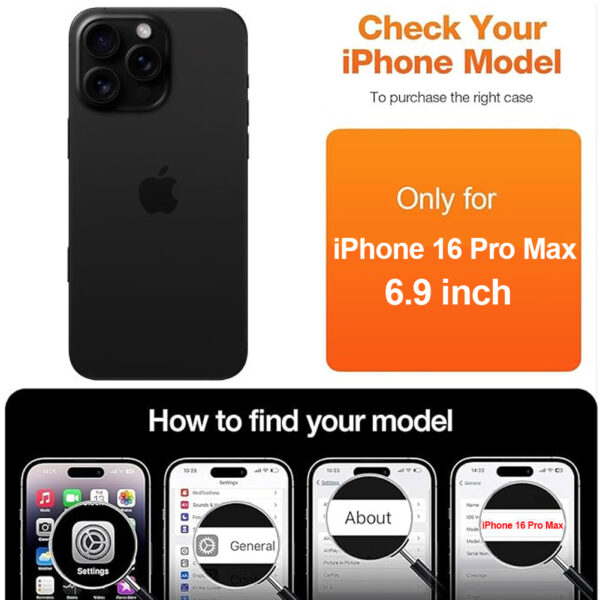 For iPhone 16 Pro Max (6.9 inch) Anti-Spy Privacy Full Coverage Tempered Glass Screen Protector - Image 2