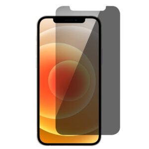 For iPhone 12 Pro (6.1 inch) Anti-Spy Privacy Tempered Glass Screen Protector 2.5D Black