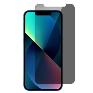 For iPhone 13 Mini (5.4 inch) Anti-Spy Privacy Tempered Glass Screen Protector 2.5D Black