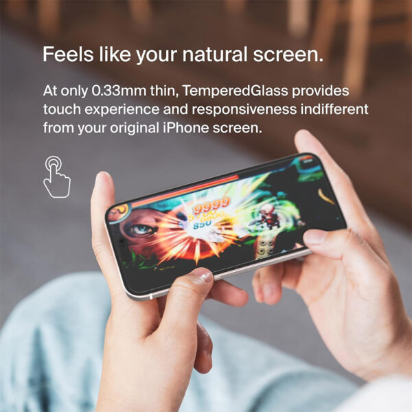 For iPhone 14 Plus (6.7 inch) Anti-Spy Privacy Tempered Glass Screen Protector 2.5D Black - Image 7