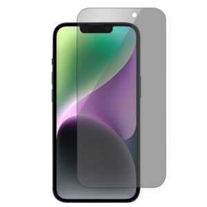 For iPhone 14 Pro Max (6.7 inch) Anti-Spy Privacy Tempered Glass Screen Protector 2.5D Black
