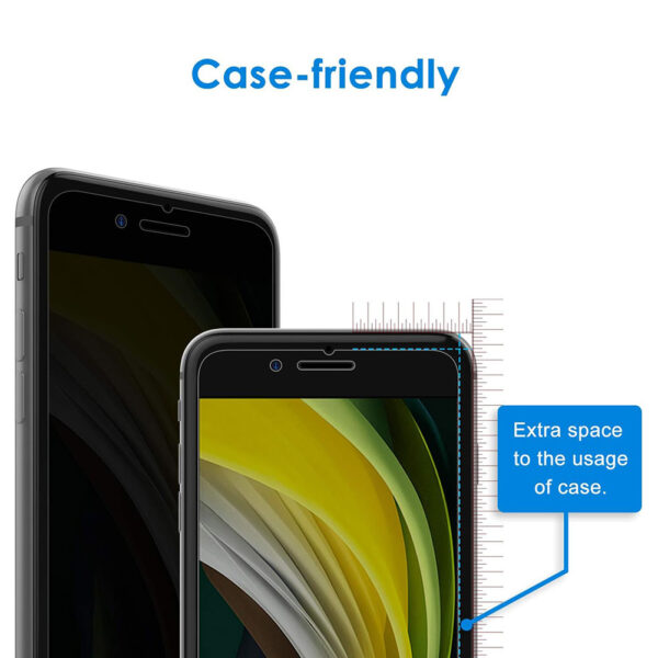 For iPhone 6 Plus 7 Plus 8 Plus (5.5 inch) Anti-Spy Privacy Full Coverage Tempered Glass Screen Protector - Image 7