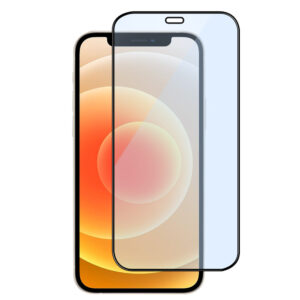 For iPhone 12 Pro (6.1 inch) Blue Light Filter Full Coverage Tempered Glass Screen Protector