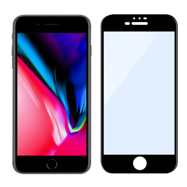 For iPhone 6 Plus 7 Plus 8 Plus (5.5 inch) Blue Light Filter Full Coverage Tempered Glass Screen Protector