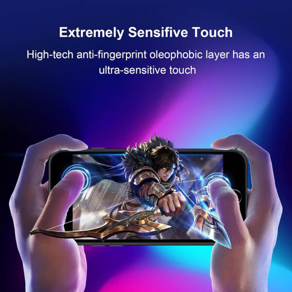 For iPhone 6 Plus 7 Plus 8 Plus (5.5 inch) Blue Light Filter Full Coverage Tempered Glass Screen Protector - Image 8
