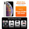 For iPhone Xs Max (6.5 inch) Blue Light Filter Full Coverage Tempered Glass Screen Protector - Image 2