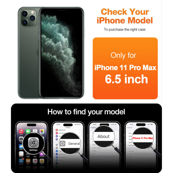 For iPhone 11 Pro Max (6.5 inch) Clear 2.5D Tempered Glass Screen Protector - Image 2