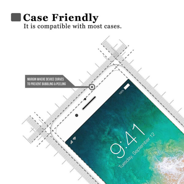 For iPhone 6 Plus 7 Plus 8 Plus (5.5 inch) Clear 2.5D Tempered Glass Screen Protector - Image 4