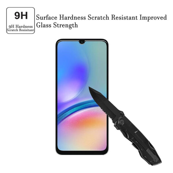 For Galaxy A05S 5G (6.7 inch) Clear 2.5D Tempered Glass Screen Protector - Image 3