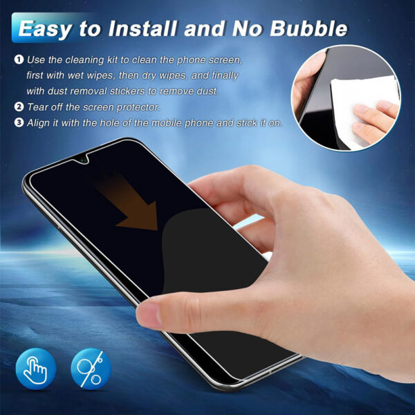 For Galaxy A05S 5G (6.7 inch) Clear 2.5D Tempered Glass Screen Protector - Image 7