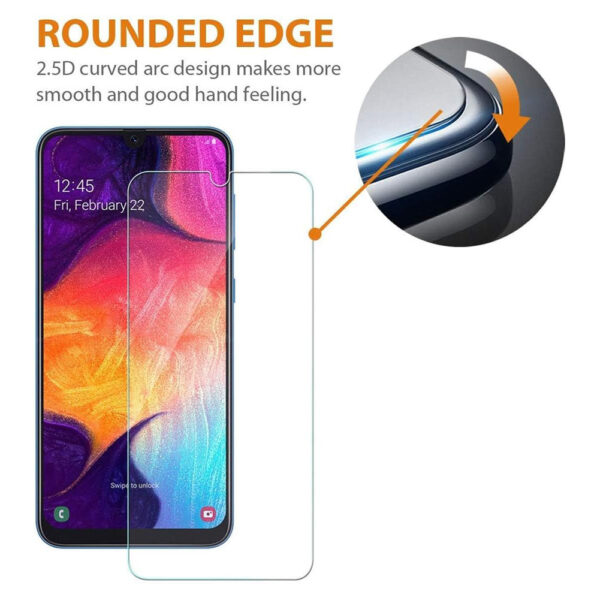 For Galaxy A10e (5.8 inch) Clear 2.5D Tempered Glass Screen Protector - Image 5