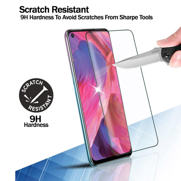 For Galaxy A11 (6.4 inch) Clear 2.5D Tempered Glass Screen Protector - Image 3