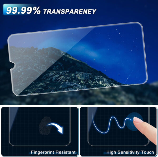 For Galaxy A12 (6.5 inch) Clear 2.5D Tempered Glass Screen Protector - Image 6