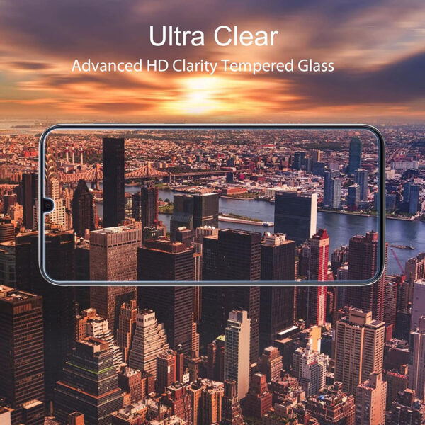 For Galaxy A12 (6.5 inch) Clear 2.5D Tempered Glass Screen Protector - Image 7