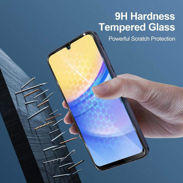 For Galaxy A15 5G (6.5 inch) Clear 2.5D Tempered Glass Screen Protector - Image 3