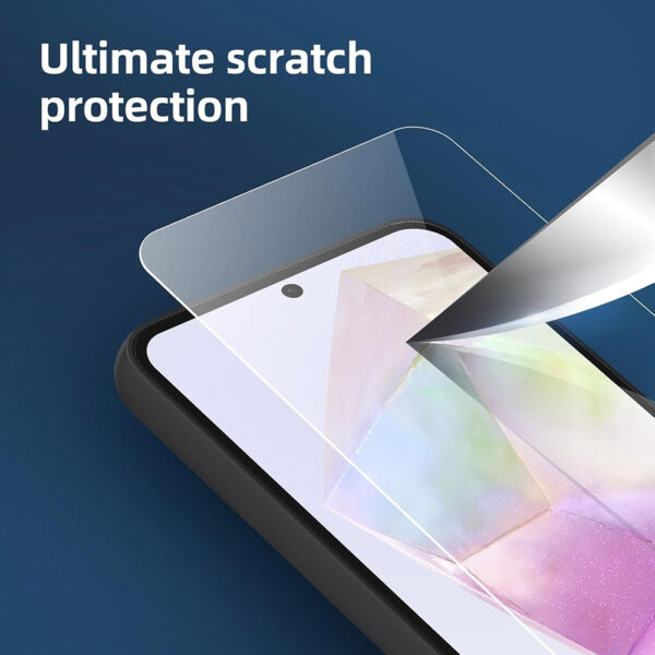 For Galaxy A35 (6.6 inch) Clear 2.5D Tempered Glass Screen Protector - Image 3