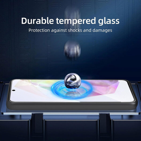 For Galaxy A35 (6.6 inch) Clear 2.5D Tempered Glass Screen Protector - Image 4